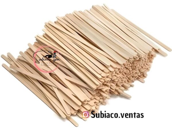 Paletas de madera.