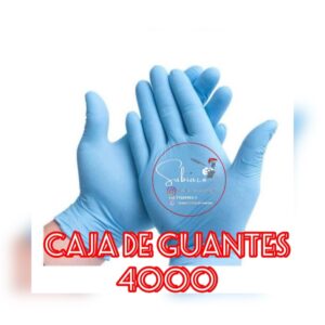 Caja de guantes.