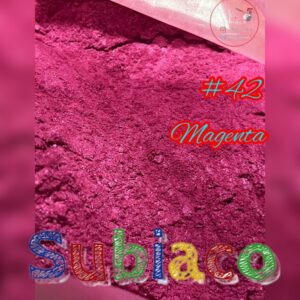 Magenta.