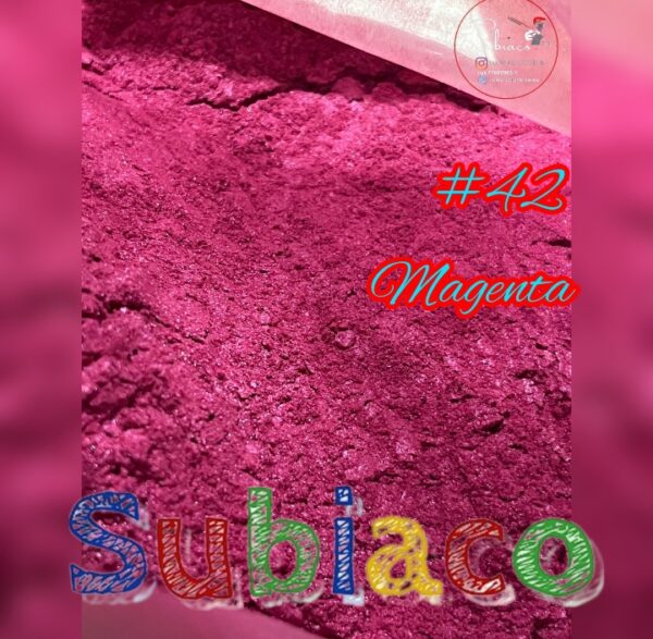 Magenta.