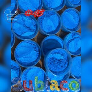Azul rey perlado.