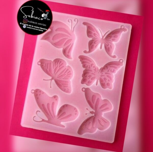 Colgante de mariposa.