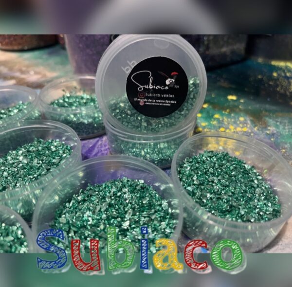 Cristal artificial (Verde).