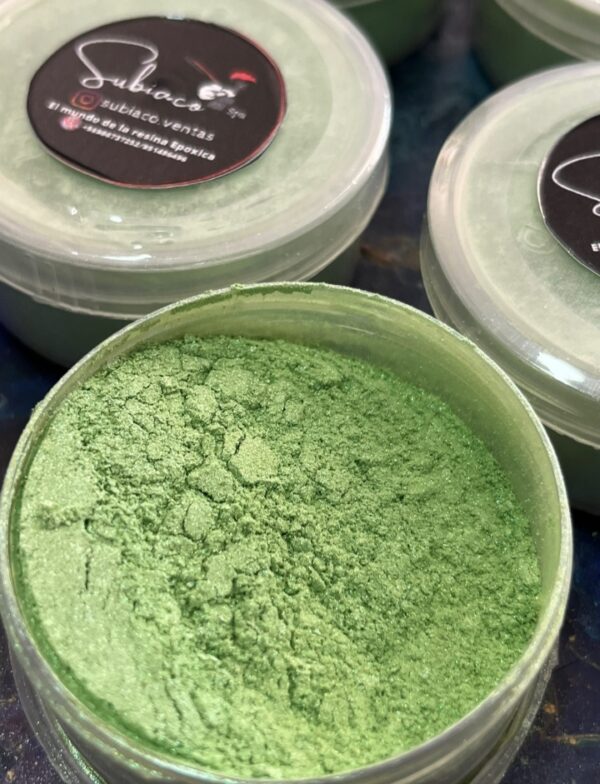 Apple green.
