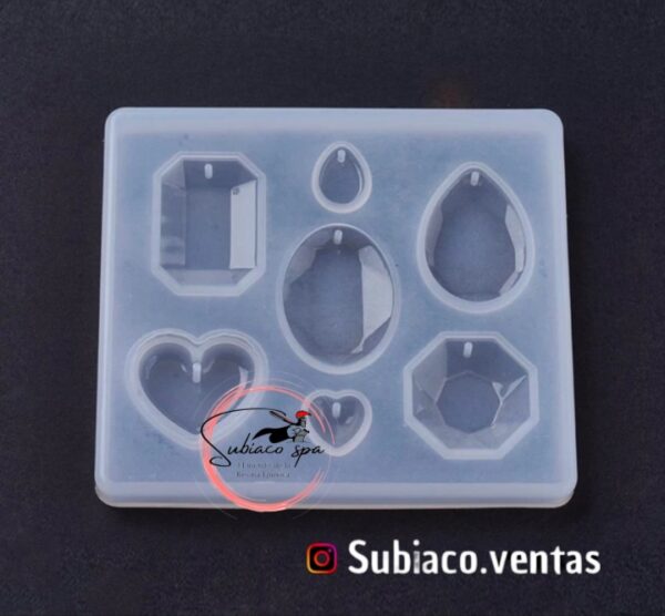 Molde chico para colgante.