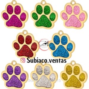 Placas de patita.