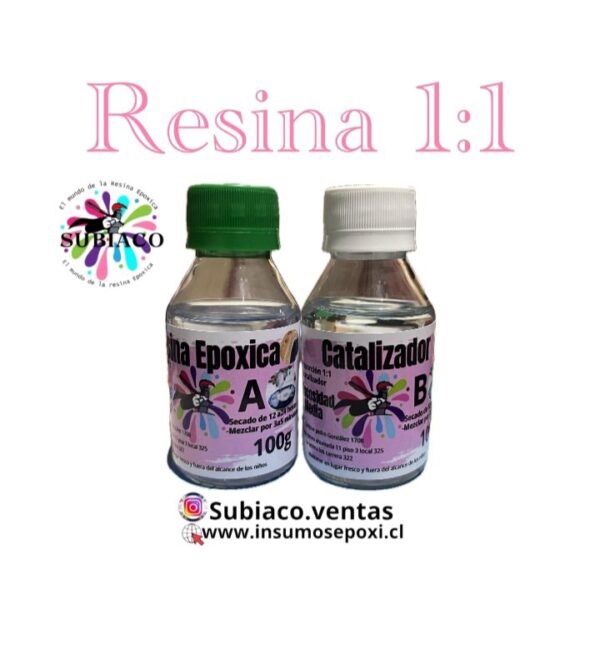 Resina Epoxica 1:1 (200 gm)