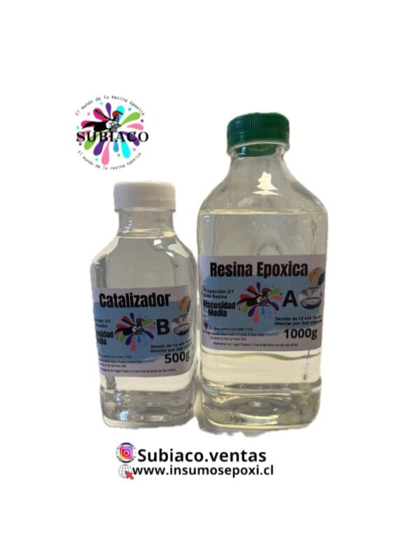 Resina Epoxica 2:1 (1500 g)