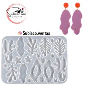 Placa de aros y colgantes
