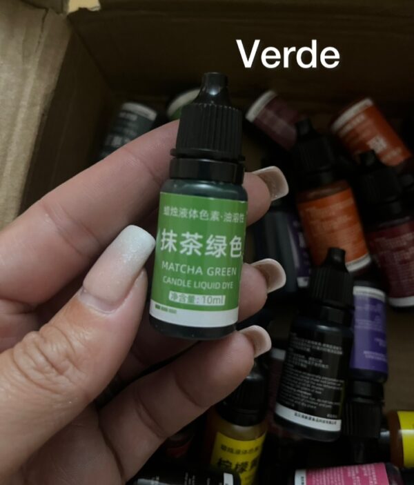 Pigmento para velas (V)