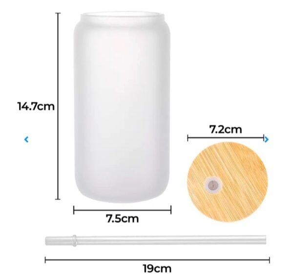 Vaso con tapa de bambú - Imagen 2
