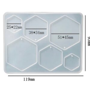 Placa aros hexagonal