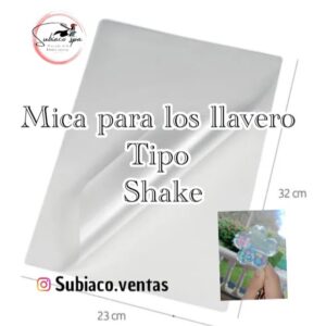 Mica para llaveros
