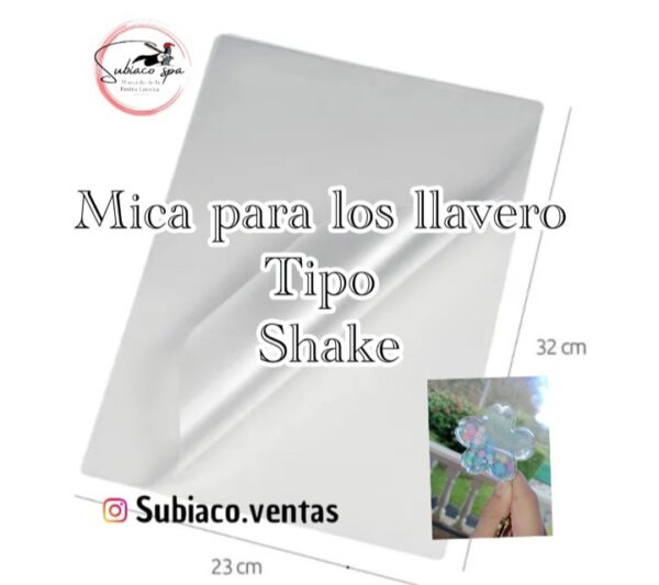 Mica para llaveros