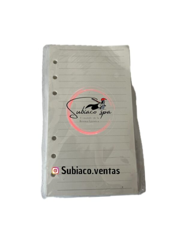 Hojas para agendas (2)