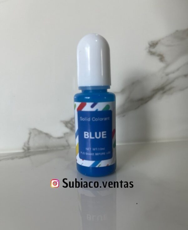 Solido azul