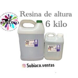 Resina 2:1 altura
