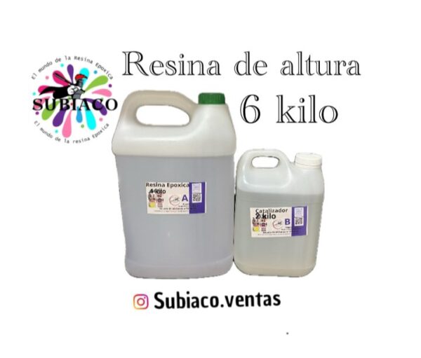 Resina 2:1 altura