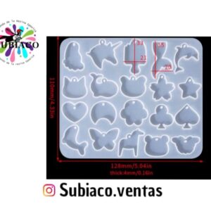 Molde 20 piezas