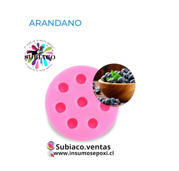 Arándanos velas
